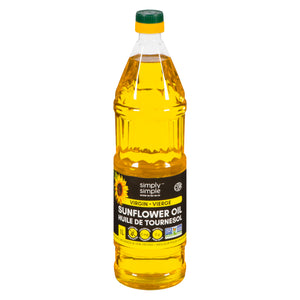 Simply Simple Sunflower Oil - Virgin 1L (Pack of 6)